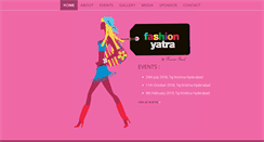 Desktop Screenshot of fashionyatra.in